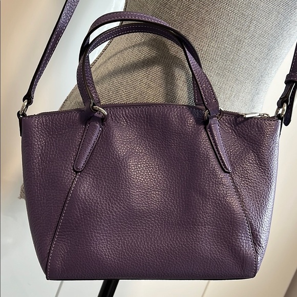 NWOT COACH Pebble Leather Small Kelsey Crossbody Handbag - Picture 6 of 10